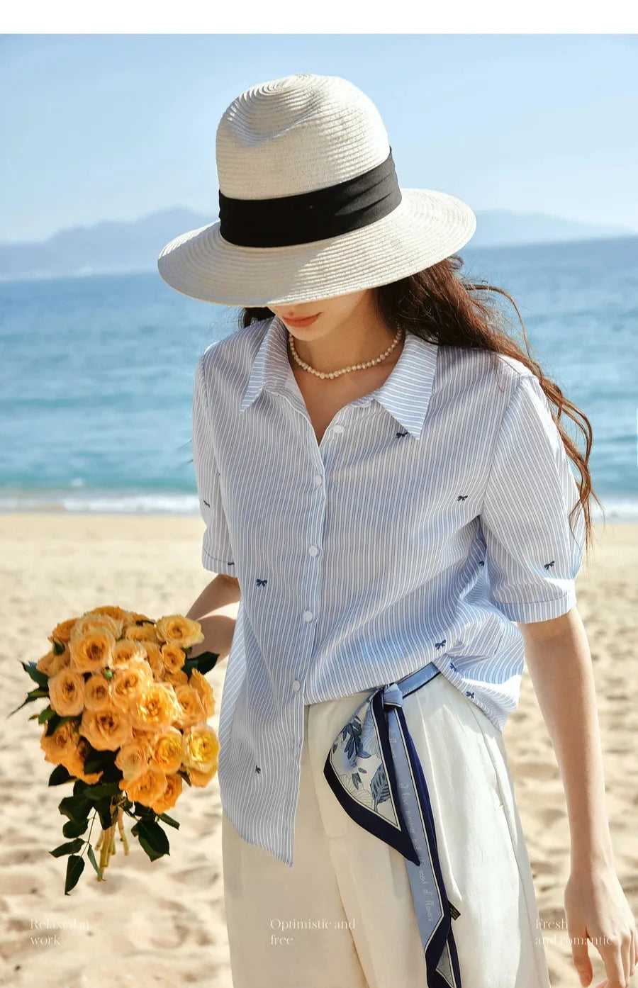 Nautical Blue Top - Mod Yours