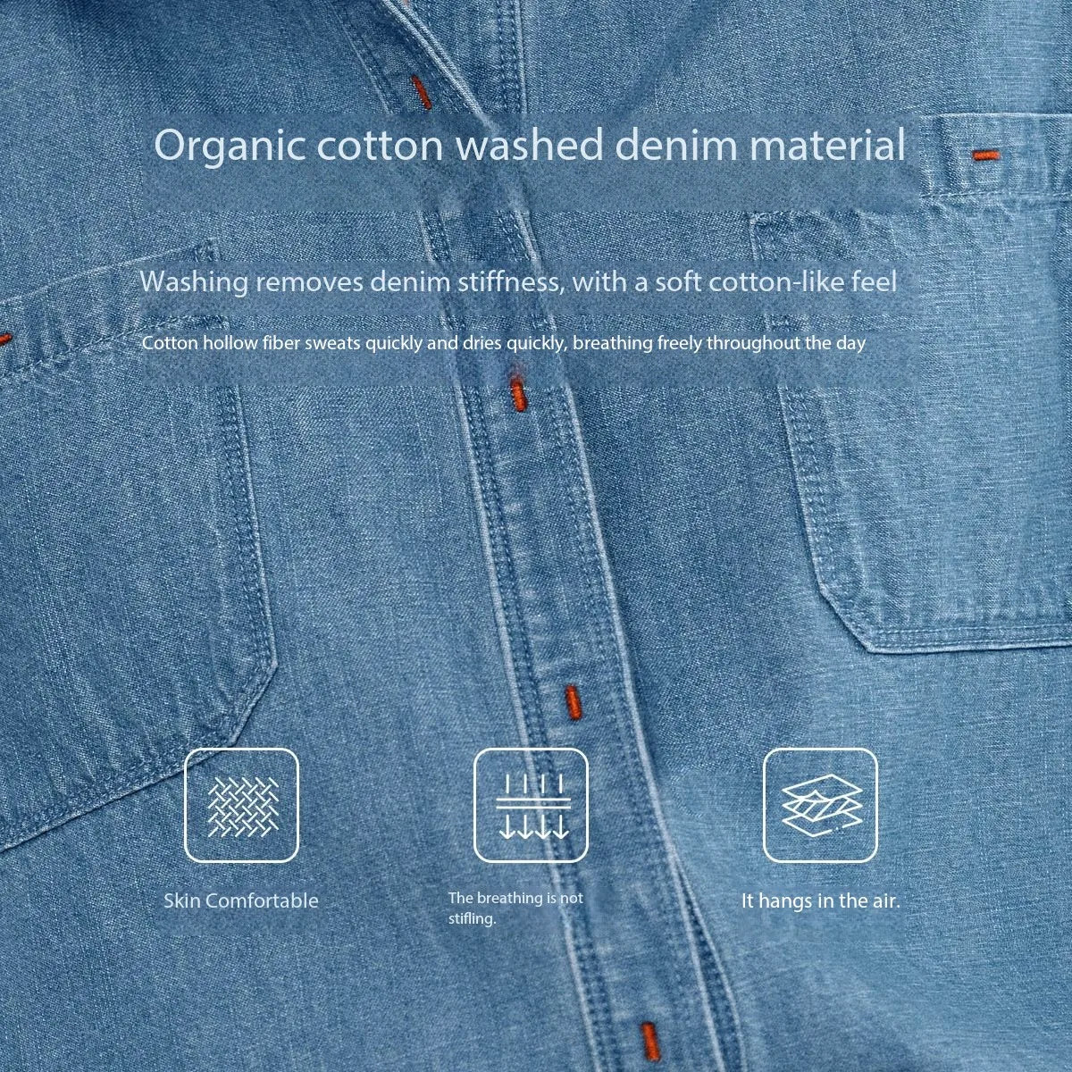 Denim Blue Top - Mod Yours