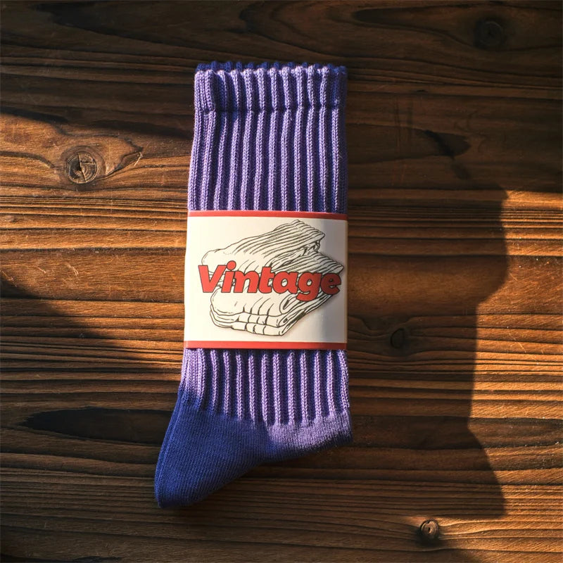 Vintage Knitted Casual Socks