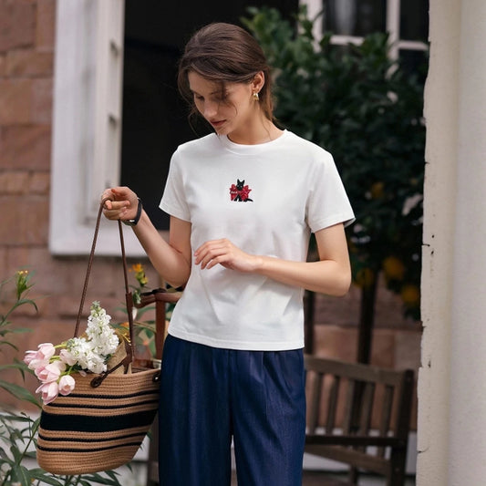 Summer in the City White Tee - Mod Yours