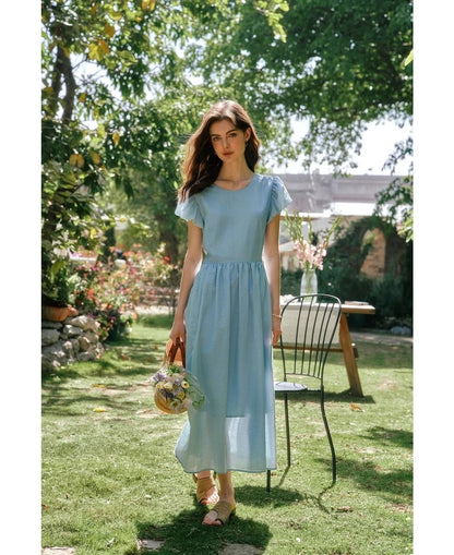 Blossom Blue Dress - Mod Yours