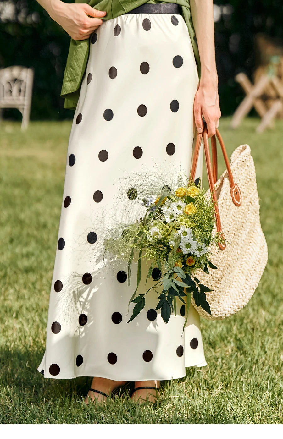 Retro Polka Dot Skirt - Mod Yours