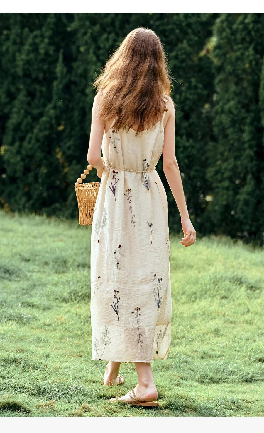 Romantic Apricot Summer Dress - Mod Yours