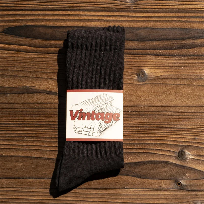 Vintage Knitted Casual Socks