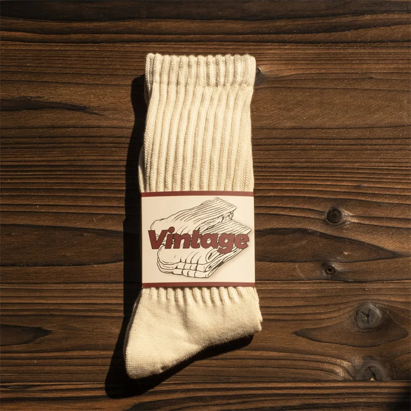 Vintage Knitted Casual Socks