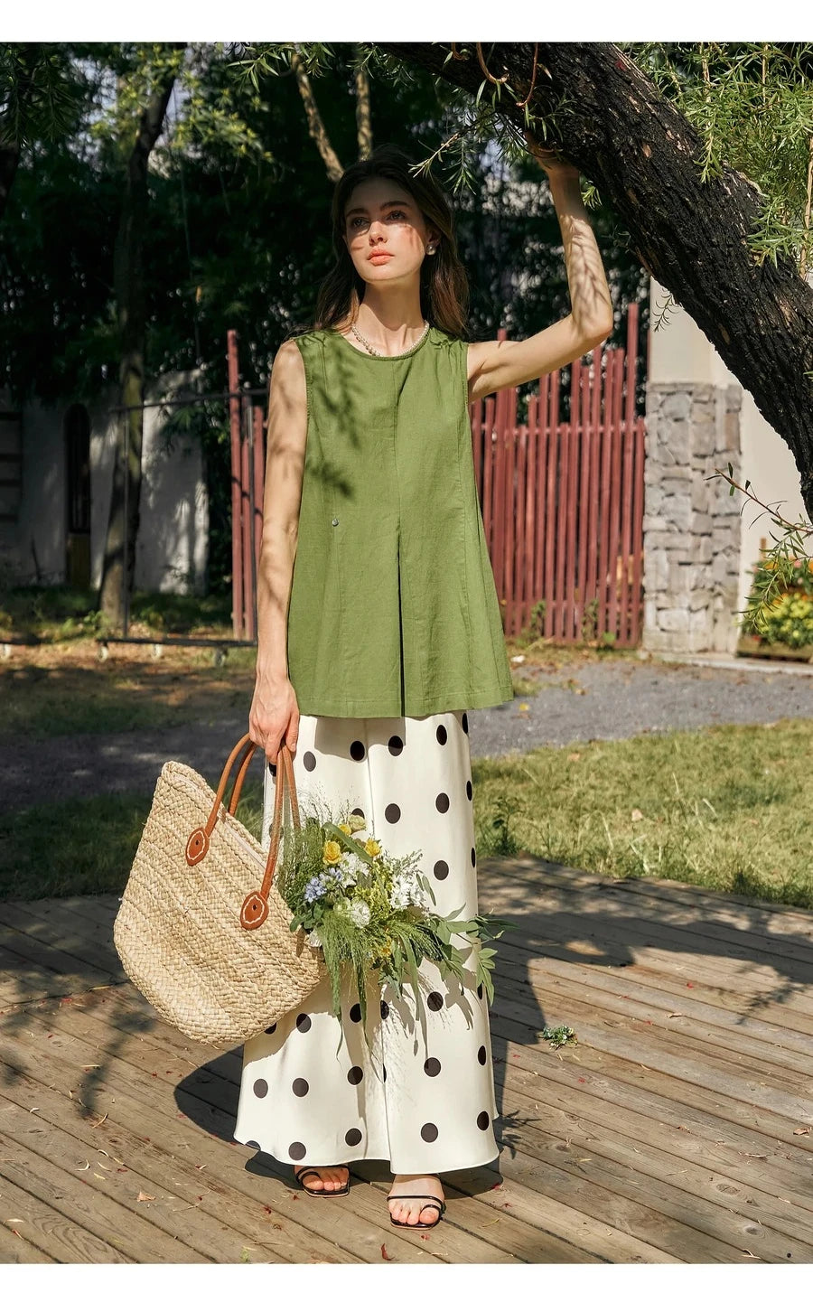 Retro Polka Dot Skirt - Mod Yours