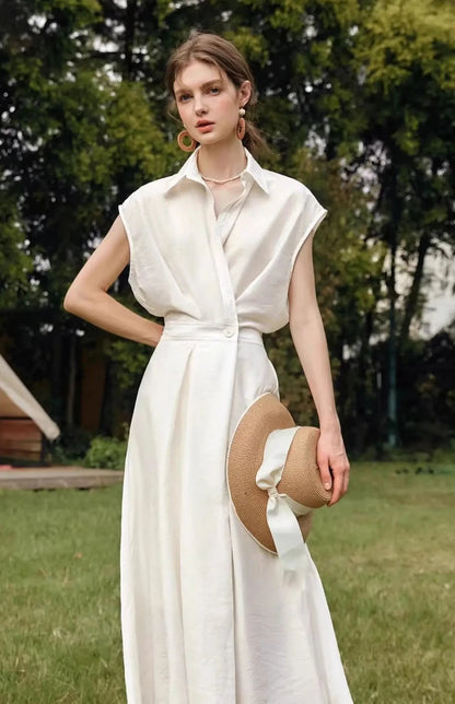 Bridgett White Dress - Mod Yours