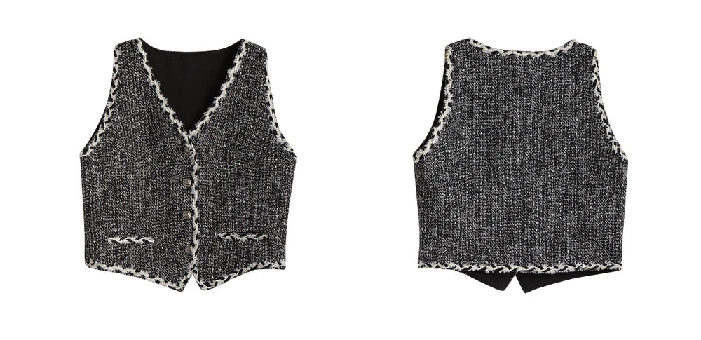 Classic Black Vest - Mod Yours