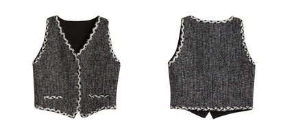 Classic Black Vest - Mod Yours