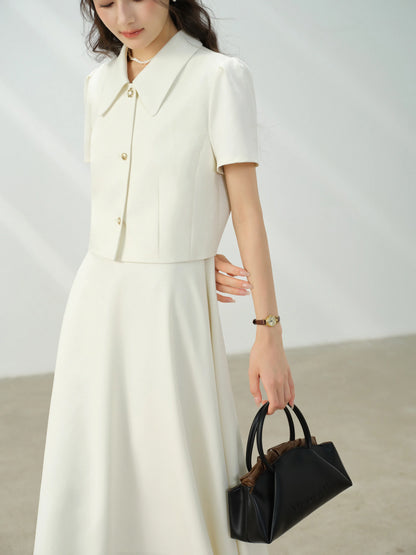 Elegant White Maxi Dress Square Neck Sleeveless Long Dress Summer Slim Fit Waist Dress for Petite Women Hepburn Style Fashion - Mod Yours
