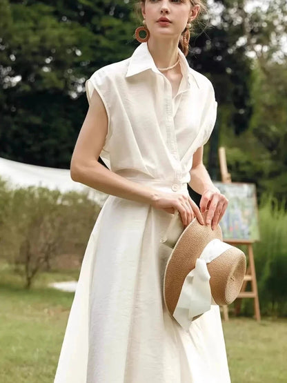 Bridgett White Dress - Mod Yours