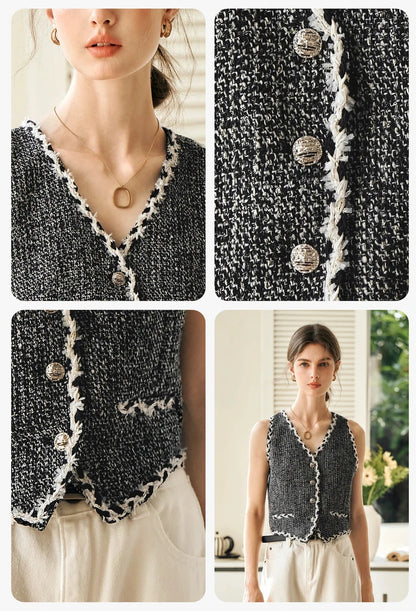 Classic Black Vest - Mod Yours