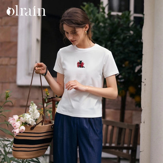 Summer in the City White Tee - Mod Yours