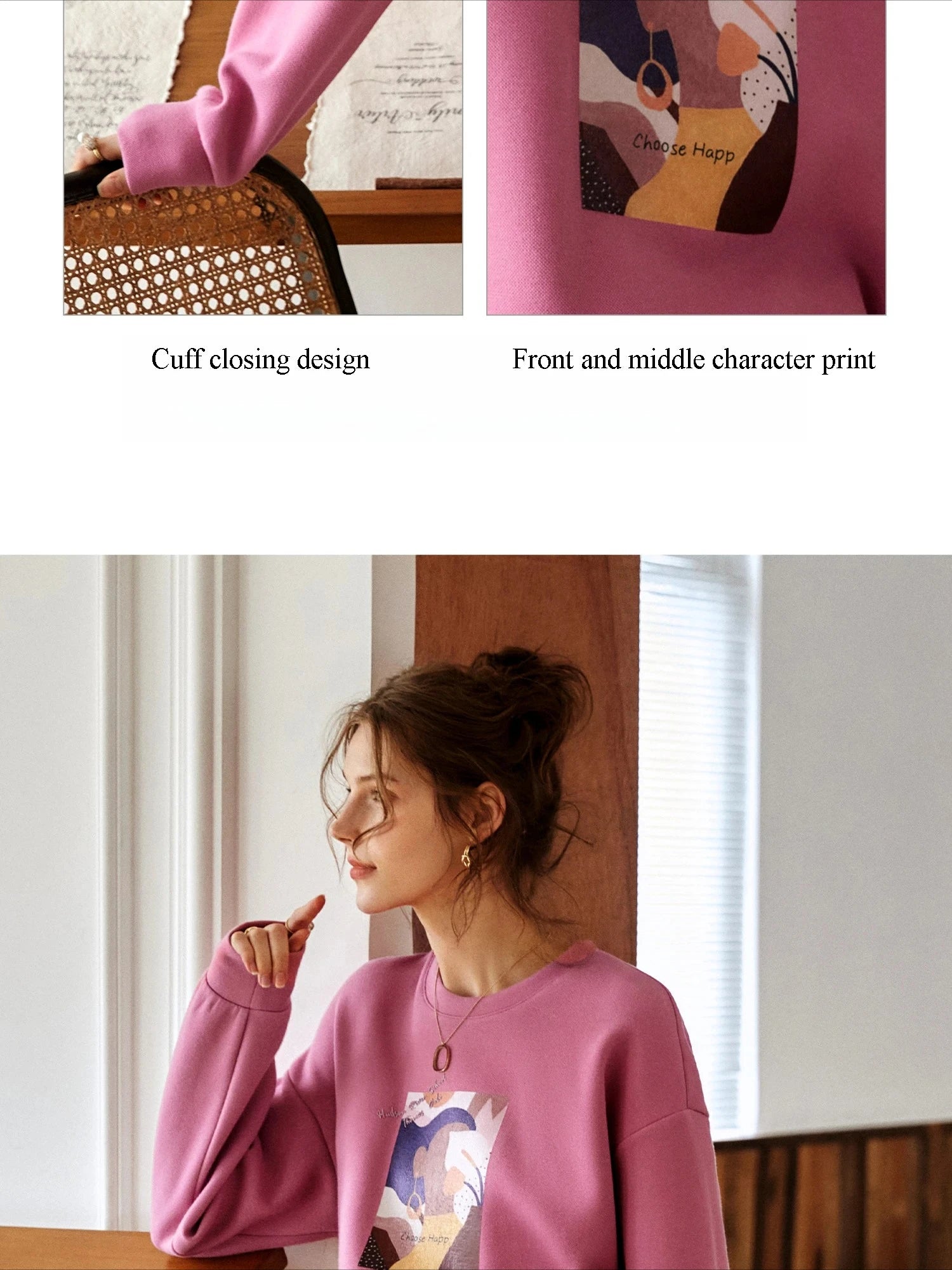 Rose Sweatshirt - Mod Yours