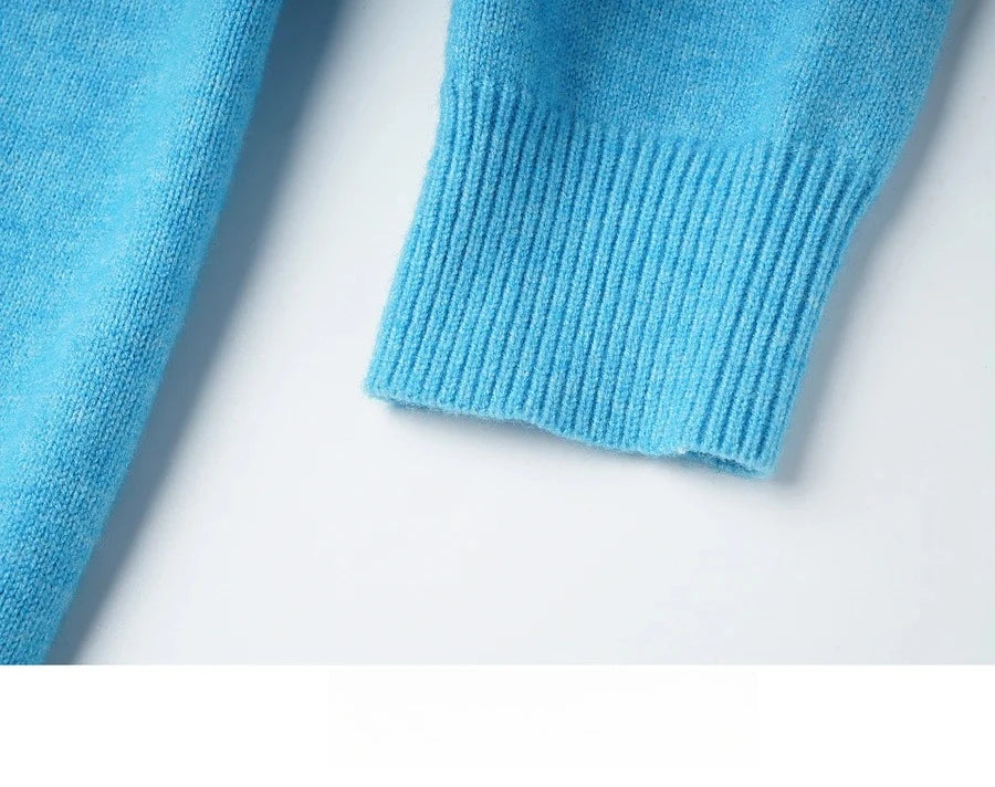 Spring Duck Egg Blue Cardigan - Mod Yours