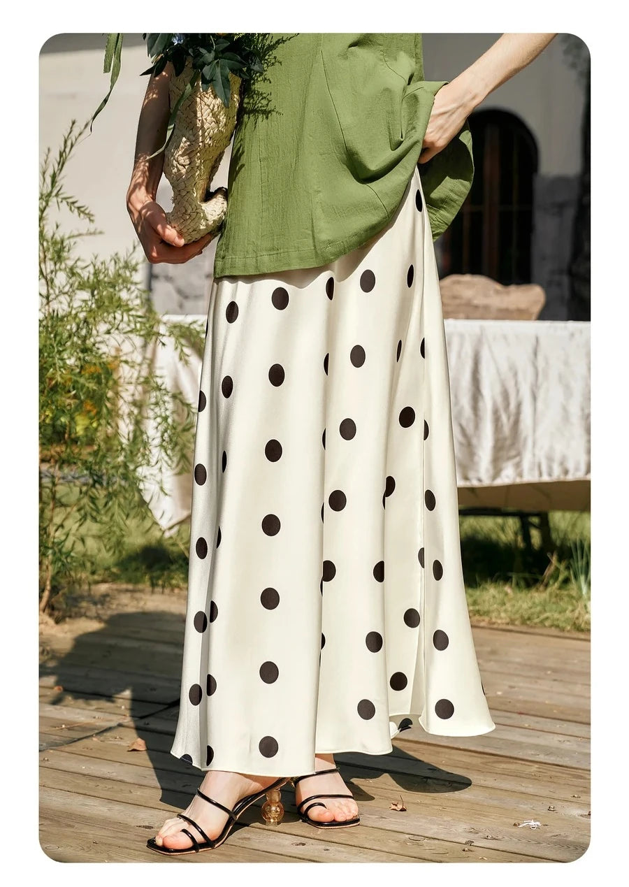 Retro Polka Dot Skirt - Mod Yours