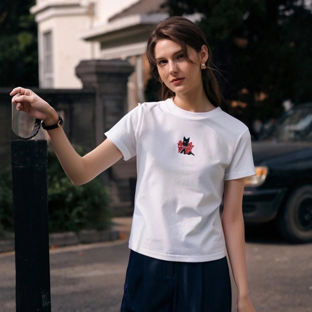 Summer in the City White Tee - Mod Yours