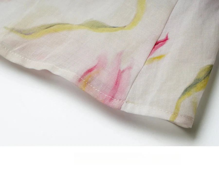 Floral Chiffon Classic Dress - Mod Yours