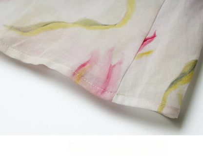 Floral Chiffon Classic Dress - Mod Yours