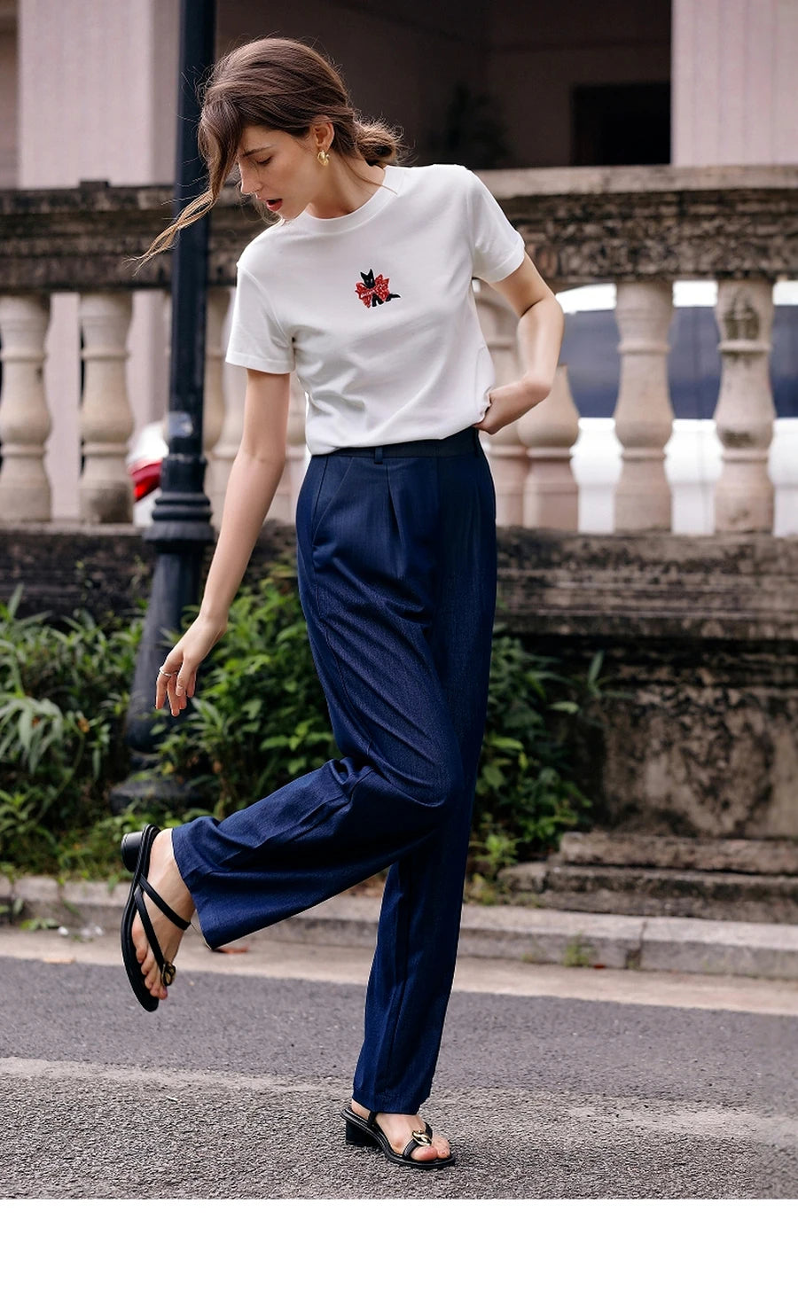 Summer in the City White Tee - Mod Yours