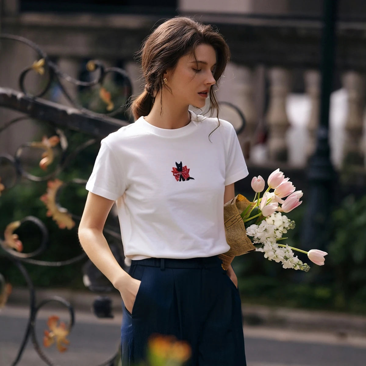 Summer in the City White Tee - Mod Yours