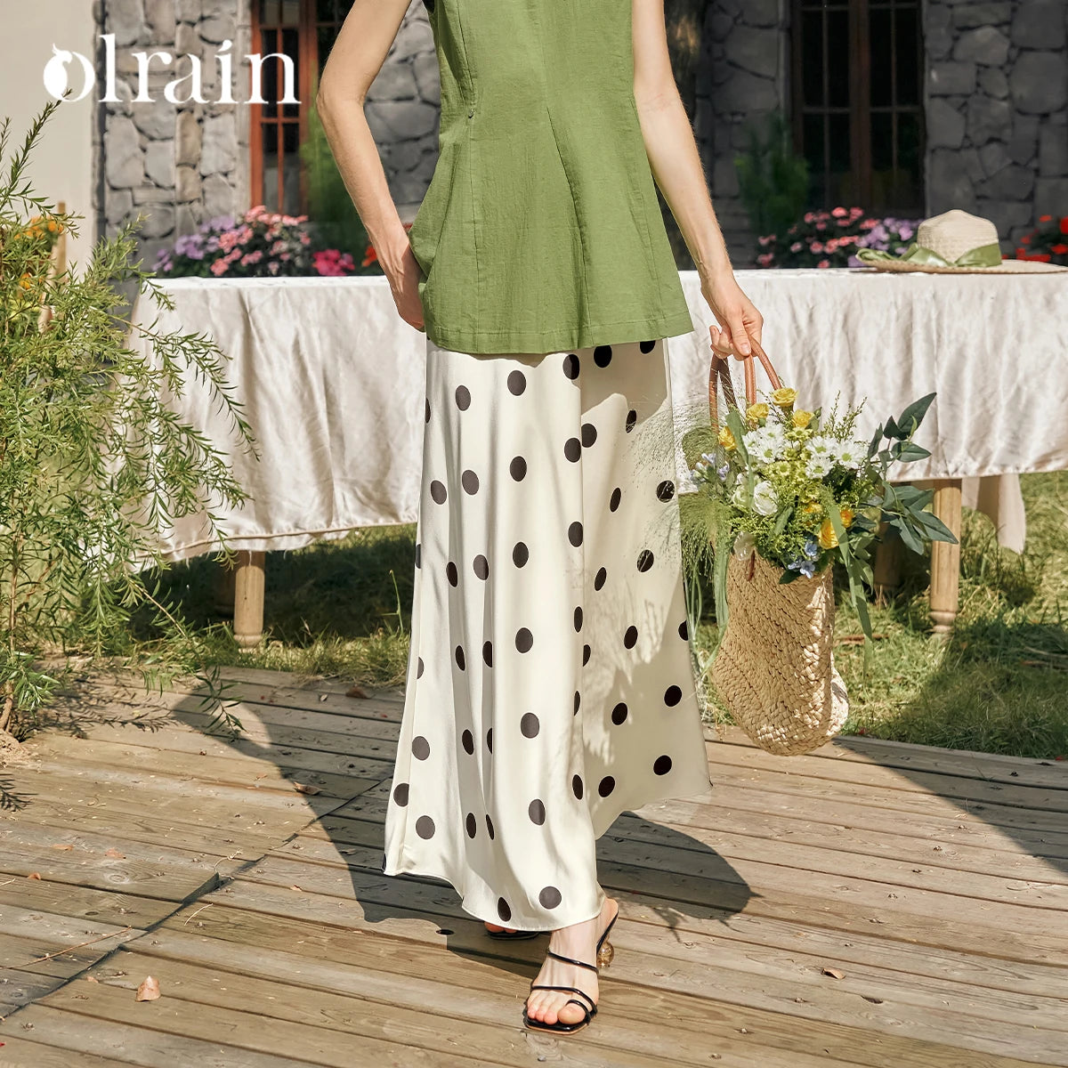 Retro Polka Dot Skirt - Mod Yours