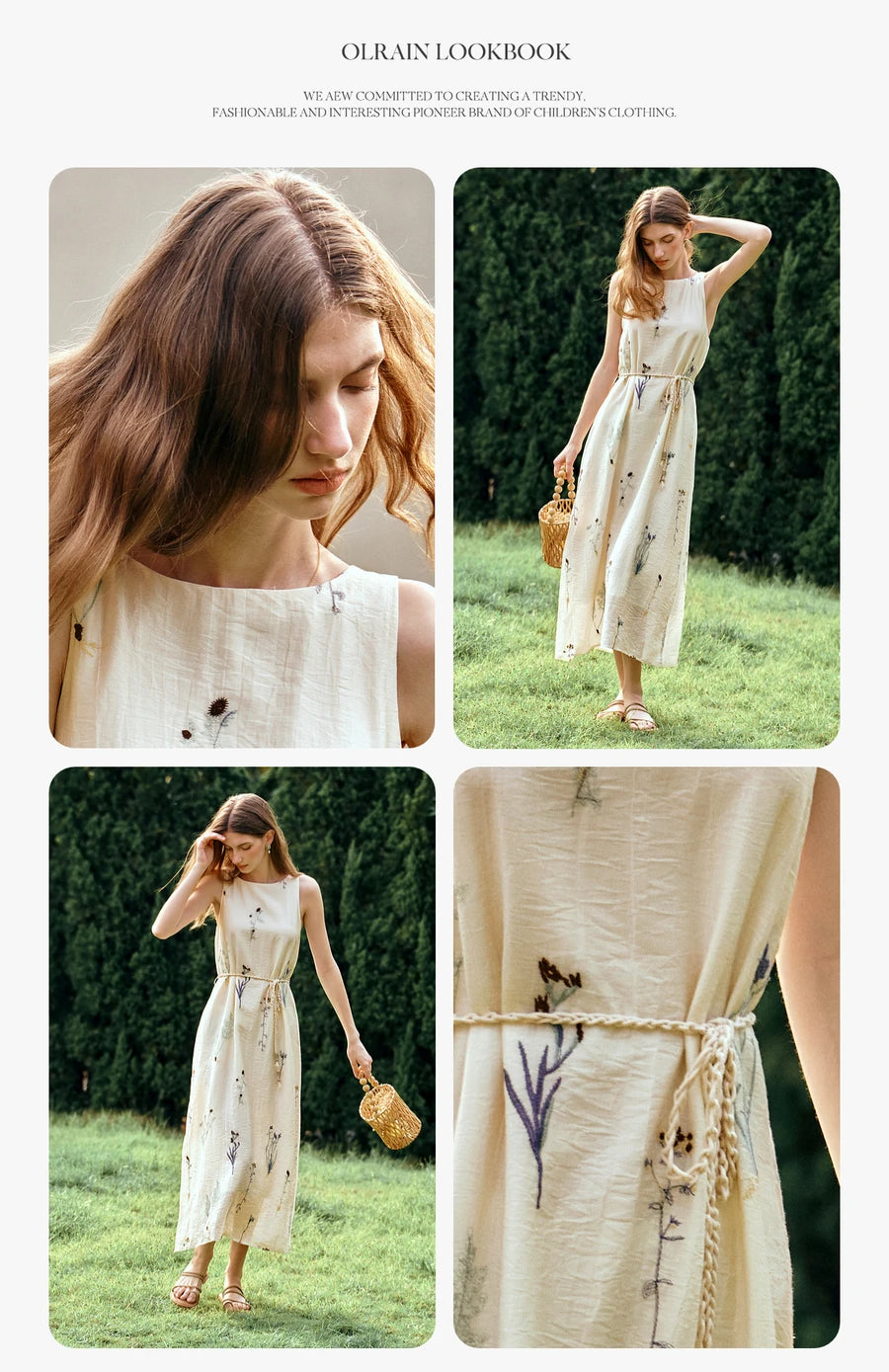 Romantic Apricot Summer Dress - Mod Yours