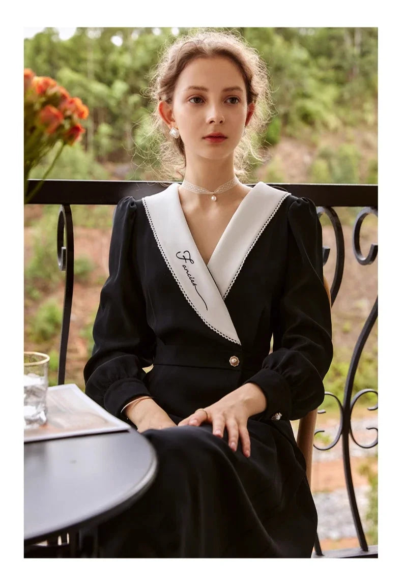 Fancies Black Sweet Classic Dress - Mod Yours