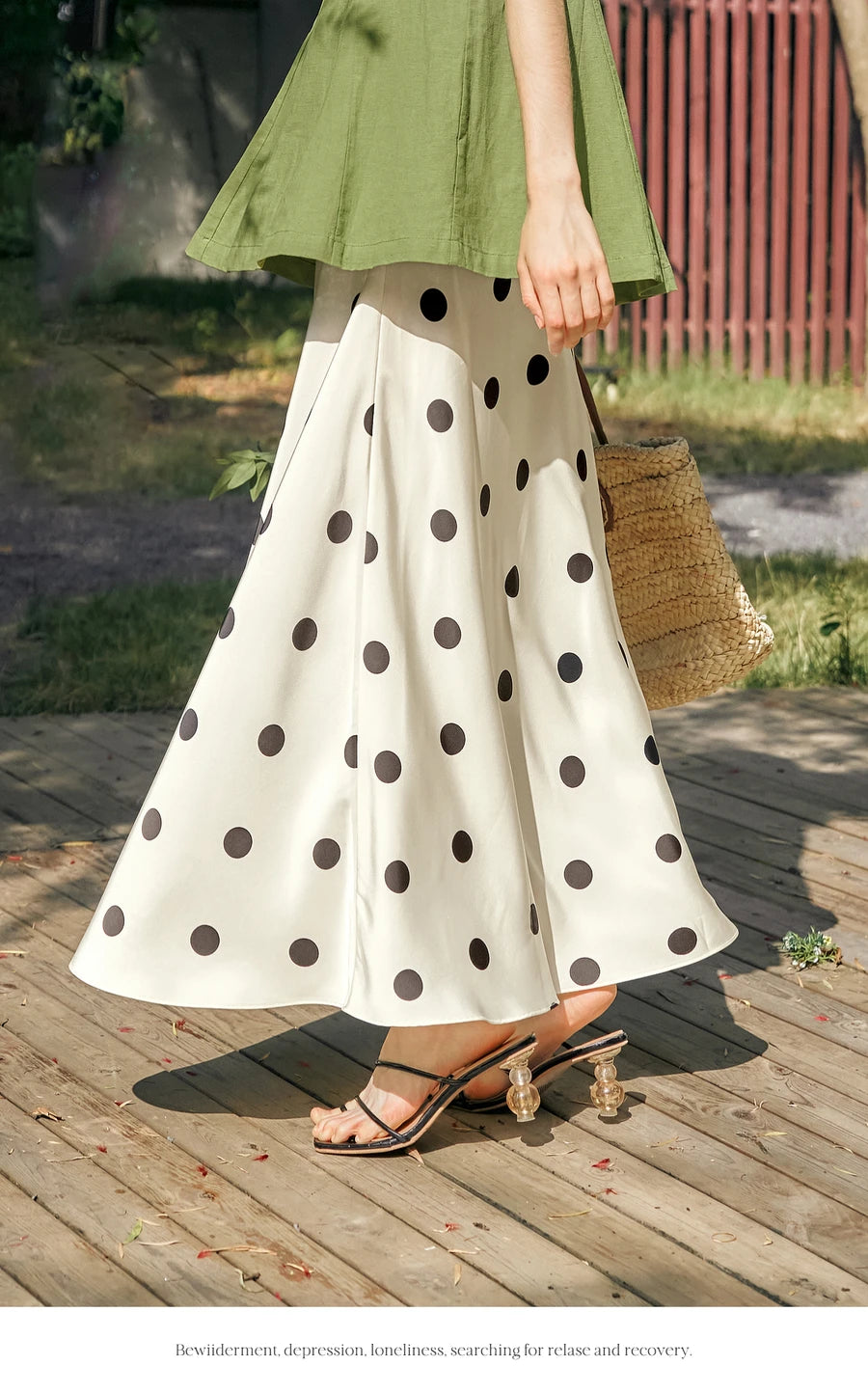 Retro Polka Dot Skirt - Mod Yours
