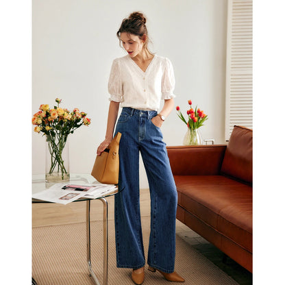 French Embroidered Blouse - Mod Yours