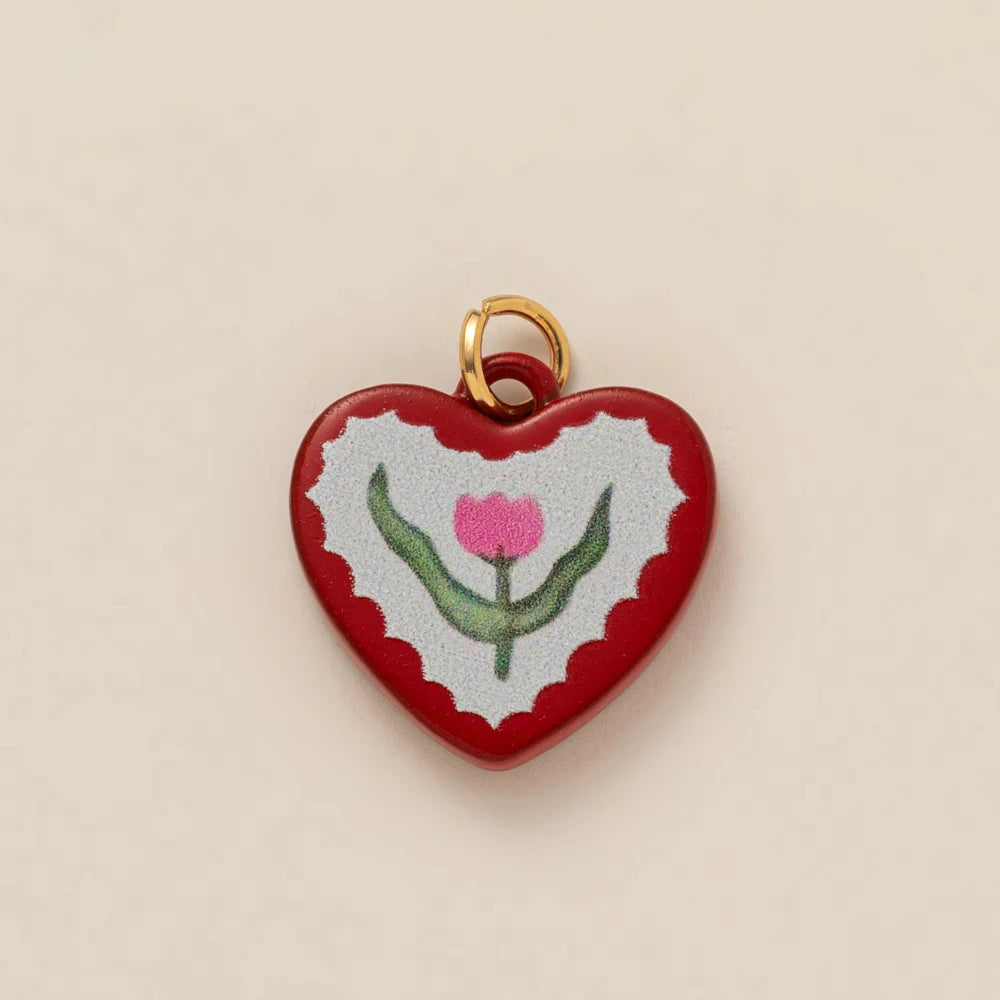 Folk Art Charm - Folk Art Heart - Mod Yours