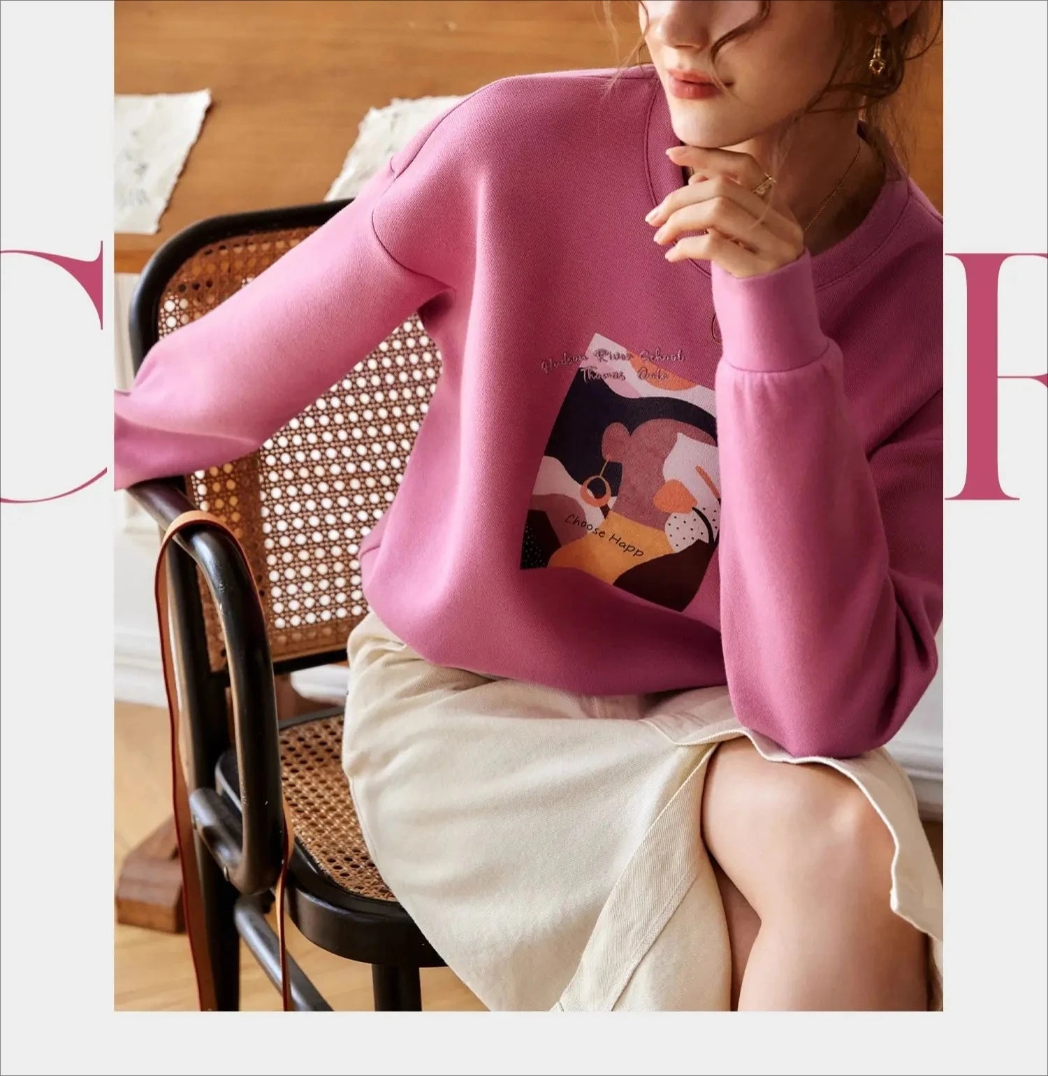 Rose Sweatshirt - Mod Yours