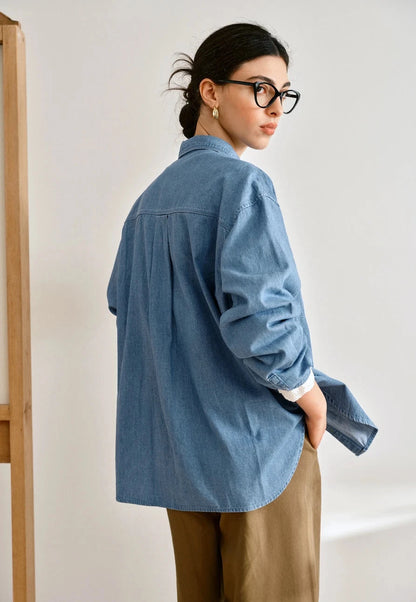 Denim Blue Top - Mod Yours