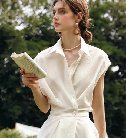 Bridgett White Dress - Mod Yours