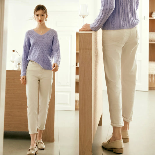 Apricot Casual Cotton Jeans - Mod Yours