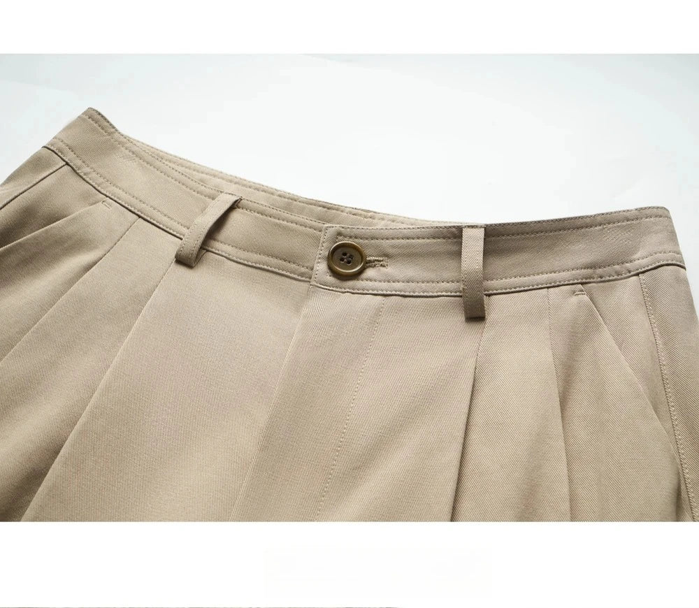 Khaki Slim Pants - Mod Yours