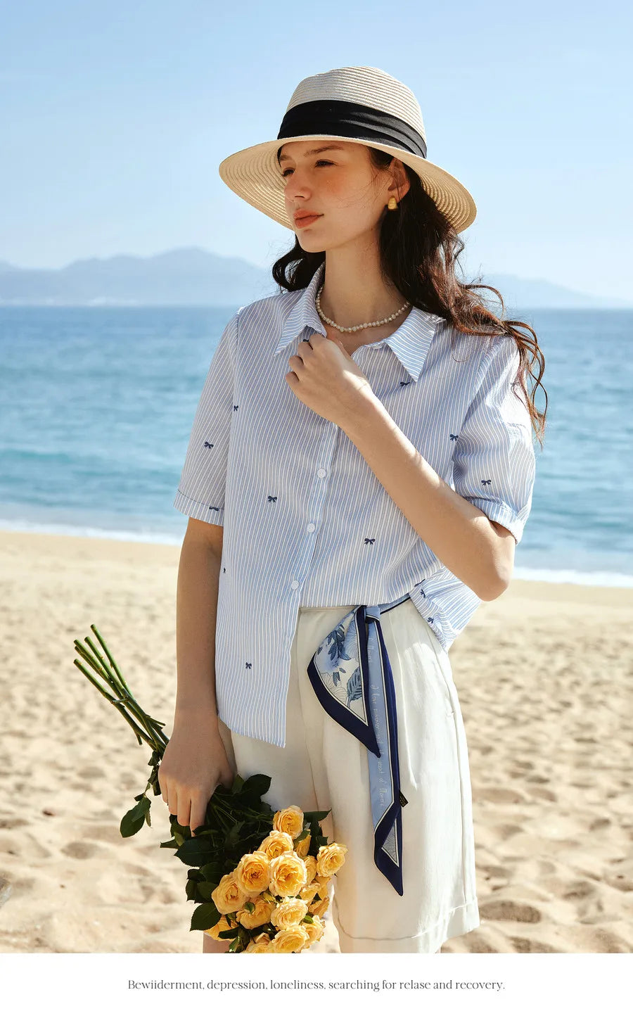 Nautical Blue Top - Mod Yours