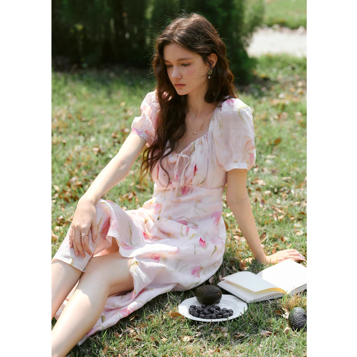 Floral Chiffon Classic Dress - Mod Yours