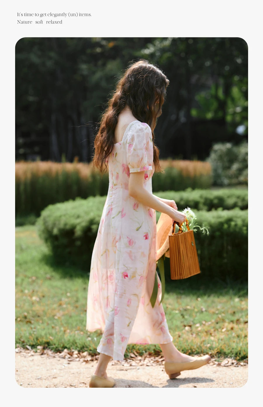 Floral Chiffon Classic Dress - Mod Yours