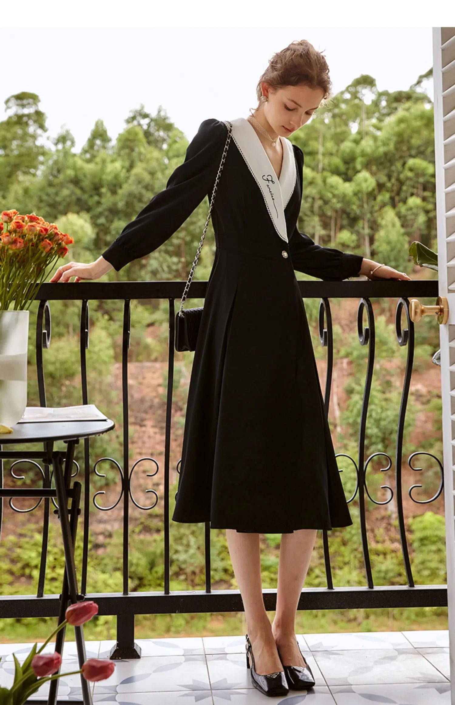 Fancies Black Sweet Classic Dress - Mod Yours