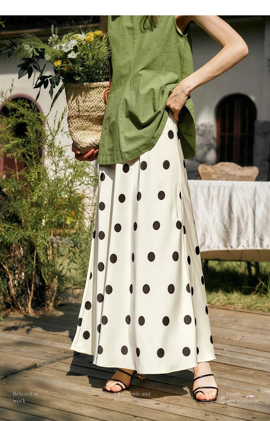 Retro Polka Dot Skirt - Mod Yours