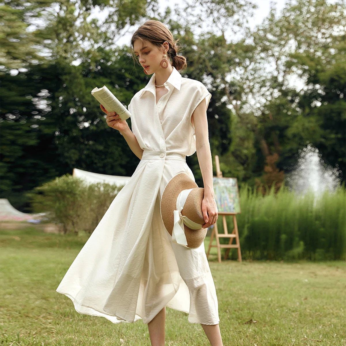Bridgett White Dress - Mod Yours