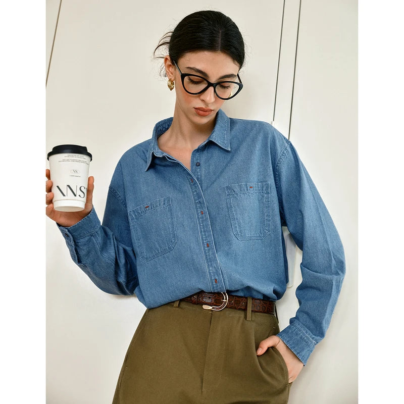 Denim Blue Top - Mod Yours