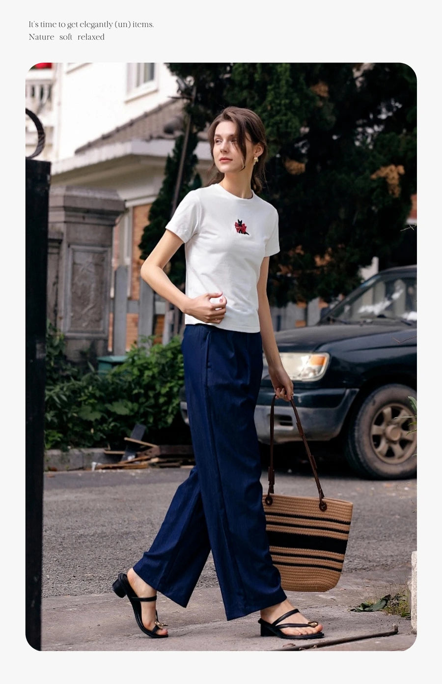 Summer in the City White Tee - Mod Yours