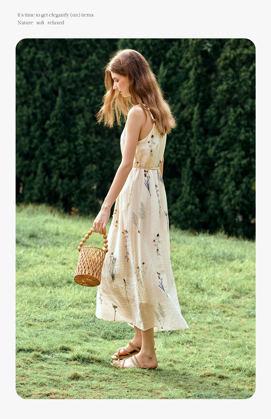 Romantic Apricot Summer Dress - Mod Yours