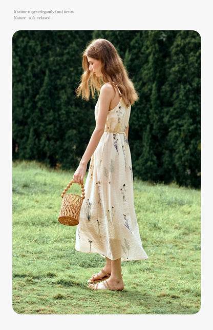 Romantic Apricot Summer Dress - Mod Yours