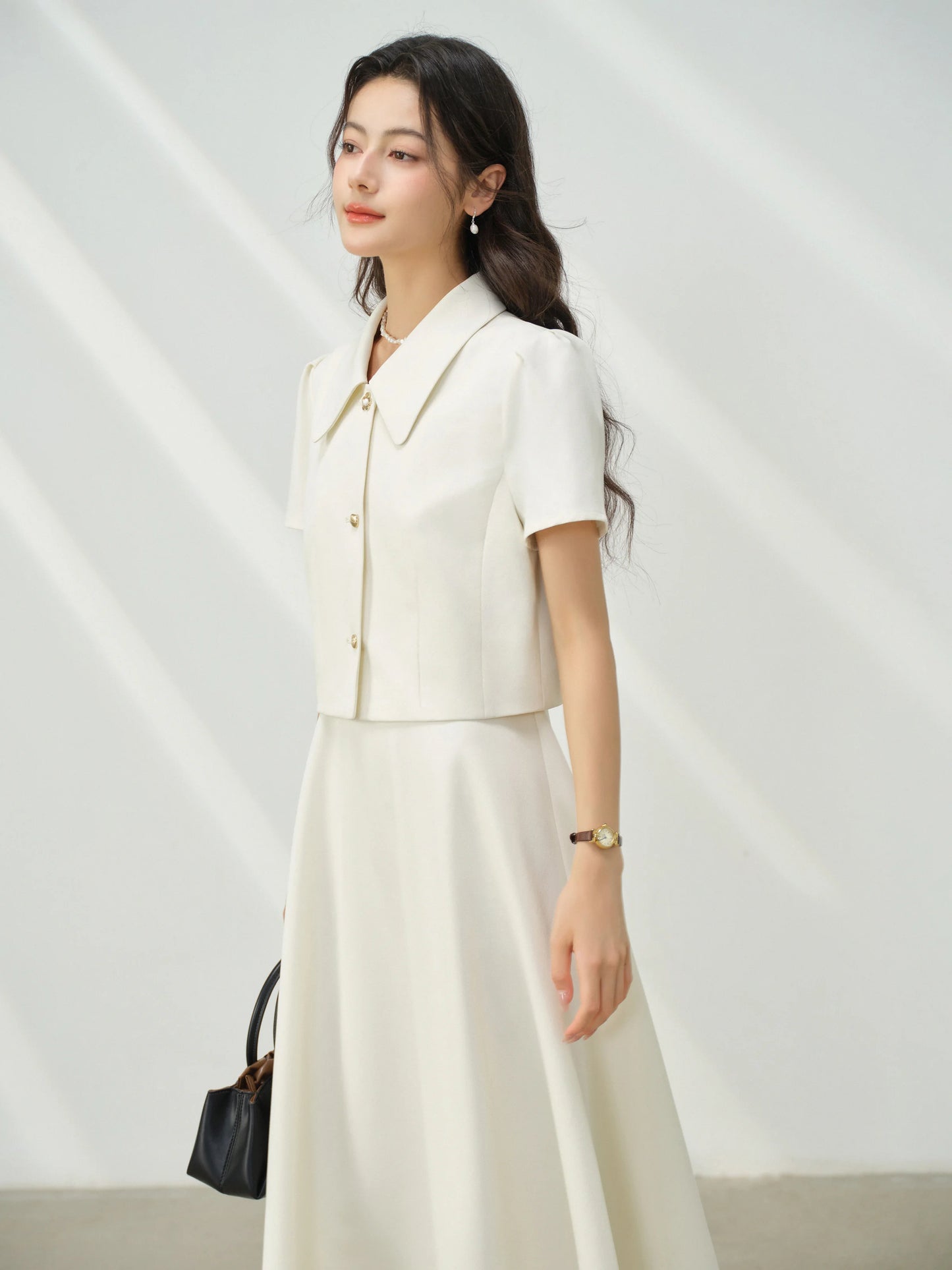 Elegant White Maxi Dress Square Neck Sleeveless Long Dress Summer Slim Fit Waist Dress for Petite Women Hepburn Style Fashion - Mod Yours