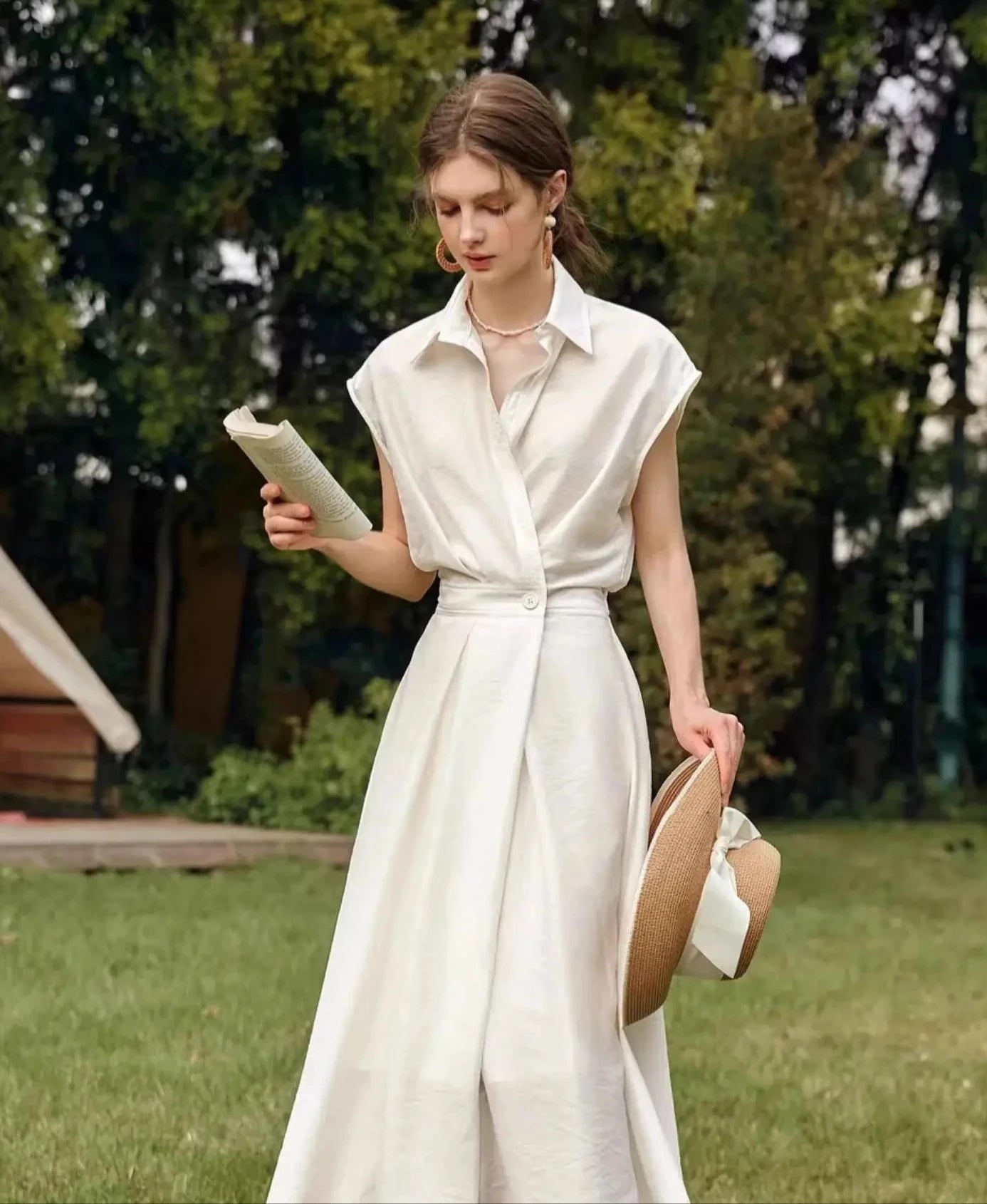 Bridgett White Dress - Mod Yours