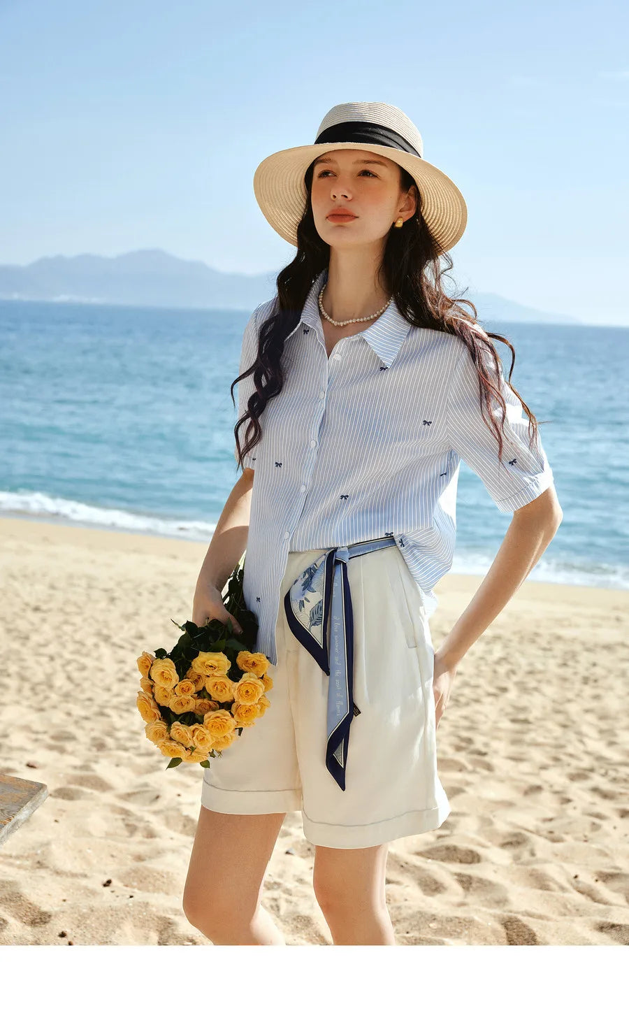 Nautical Blue Top - Mod Yours