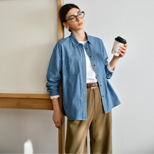 Denim Blue Top - Mod Yours